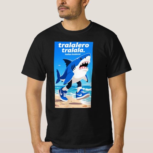 tralalero tralala "italian brainrot" T-Shirt (Vorderseite)