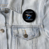 Tralalero Tralala - Italienisch Brainrot Meme Button (Beispiel)