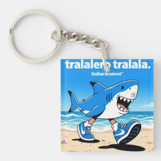 tralalero tralala "italienische Gehirnwäsche" Schlüsselanhänger