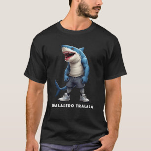 Tralalero Tralala Meme T-Shirt Funny Shark Zitat I