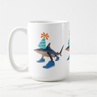Tralalero Tralala Shark Birthday Hat Kaffeetasse