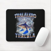Tralalero Tralala Shark Meme Bootle Mousepad (Mit Mouse)