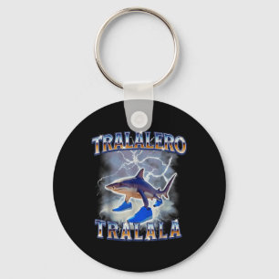 Tralalero Tralala Shark Meme Bootle Schlüsselanhänger