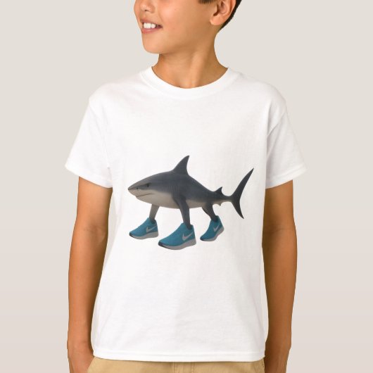 Tralalero Tralala Shark with shoes T-Shirt (Vorderseite)
