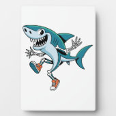 Tralalero Tralala SkeleBoo Halloween Design Fotoplatte (Vorderseite)