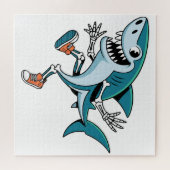 Tralalero Tralala SkeleBoo Halloween Design Puzzle (Horizontal)