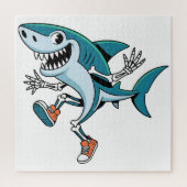 Tralalero Tralala SkeleBoo Halloween Design Puzzle (Vertikal)