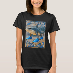 Tralalero Tralalala Italia Brainrot Meme Birthday T-Shirt