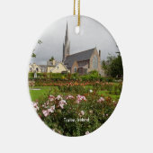 Tralee Ireland, Rose Garden, Town Park Keramik Ornament (Rechts)