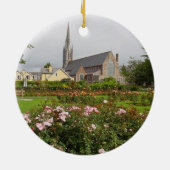 Tralee Ireland, Rose Garden, Town Park Keramik Ornament (Hinten)