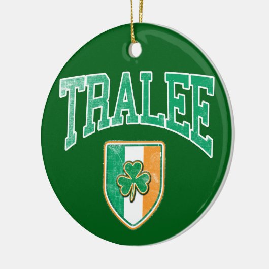 TRALEE Irland Keramikornament (Links)