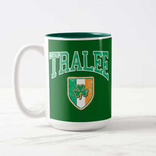 TRALEE Irland Zweifarbige Tasse (Links)