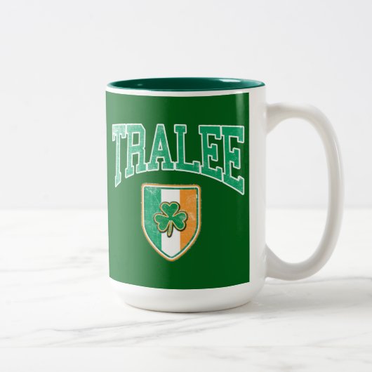 TRALEE Irland Zweifarbige Tasse (Rechts)