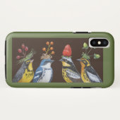 Trällerer auf Beeren-Hut-NachtiPhone Fall Case-Mate iPhone Hülle (Rückseite (Horizontal))