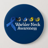 Trällerer-Hals-Bewusstseins-Band Button (Vorderseite)