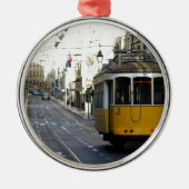 Tram 28, Lisbon, Portugal, Silbernes Ornament (Vorne)