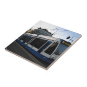 Tram Amsterdam Fliese (Seite)