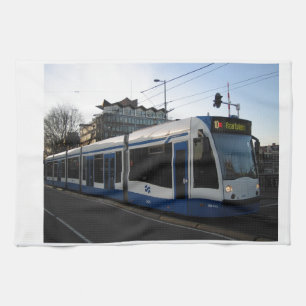 Tram Amsterdam Geschirrtuch