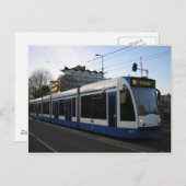 Tram Amsterdam Postkarte (Vorne/Hinten)