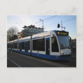 Tram Amsterdam Postkarte (Vorderseite)