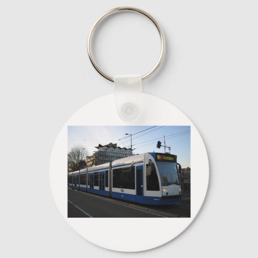 Tram Amsterdam Schlüsselanhänger (Vorderseite)