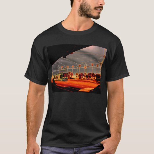 Tram an Melbournes Südende T-Shirt (Vorderseite)