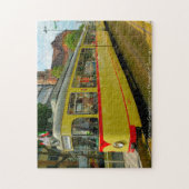 Tram Düsseldorf Deutschland. Jigsaw Puzzle (Vertikal)