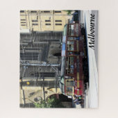 Tram melbourne australia puzzle (Vertikal)