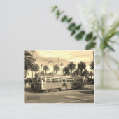 Tram melbourne postkarte (Stehend Vorderseite)