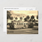 Tram melbourne postkarte (Vorne/Hinten)