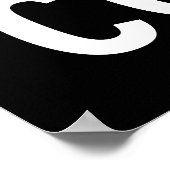 TRAM SCROLL MELBOURNE VINTAG POSTER (Ecke)