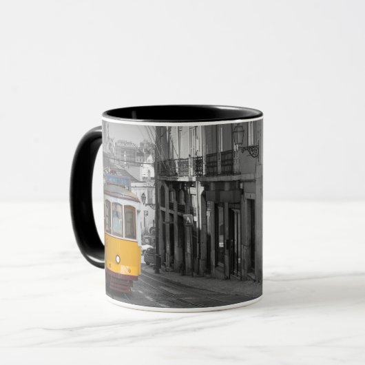 Tram-Tasse Lissabons #28 Tasse (Vorderseite Links)