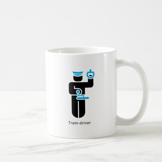 Tramfahrer Kaffeetasse (Rechts)
