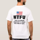 TRAMPELN SIE DAS WEAKHURDLE DIE TOTEN T-Shirt (Rückseite)