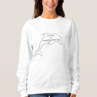 Tramper führen zum Galaxie-Sweatshirt Sweatshirt