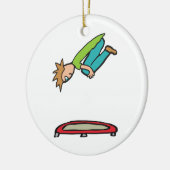 Trampolation Keramik Ornament (Links)