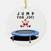 Trampolin Christmas Collectin Keramikornament (Vorne)