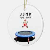 Trampolin Christmas Collectin Keramikornament (Links)