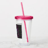 Trampolin Geburtstag 16oz Tumbler - Mädchen Acryltrinkbecher (Links)