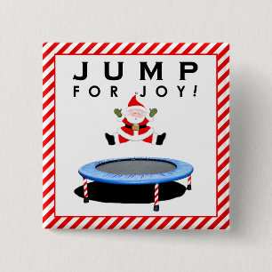 Trampolin-Geschenk für die Feiertage Button