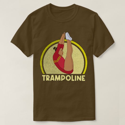 Trampolin-Gymnastik 3 T-Shirt (Design vorne)