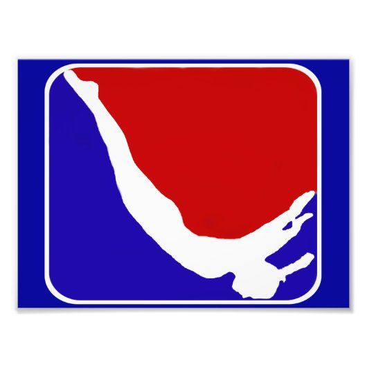 Trampolin Gymnastik Fotodruck (Vorne)