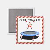 Trampolin Gymnastik Kleinen Geschenke Magnet (Vorderseite/Rückseite)