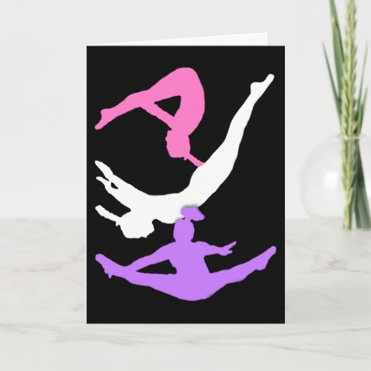 Trampolin Karte (Vorderseite)