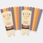 Trampolin Kind Geburtstagsparty Jump & Play Retro Geschenkschachtel (Ungeklappt)