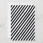 Trampolin Park Bounce Party Rot Weiß und Blau Einladung (Rückseite)