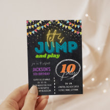 Trampolin Park Kindergeburtstag Party