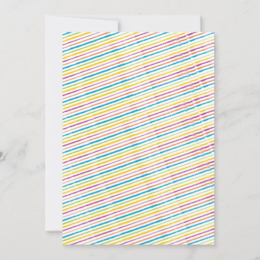 Trampolin-Party Einladung (Rückseite)