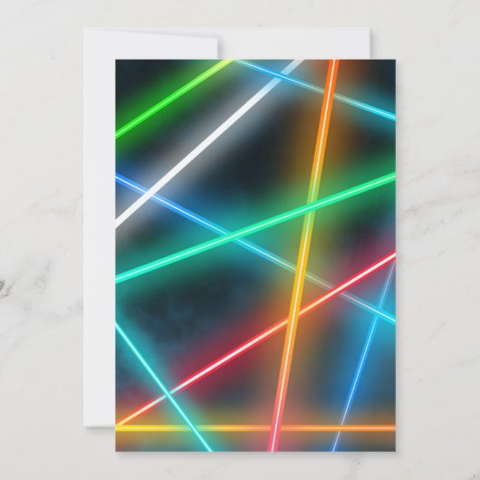 Trampolin-Party Einladung | PARTY (Rückseite)