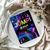 Trampolin-Party | Joint Jump Birthday Party Einladung